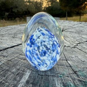 Hand Blown Art Glass / Paperweight